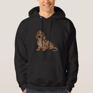 Miniature Dachshund Dapple Hoodie