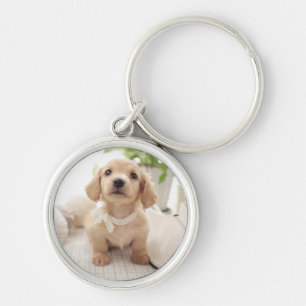 Miniature Dachshund Key Ring