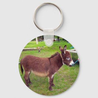 Miniature Donkey Keychain
