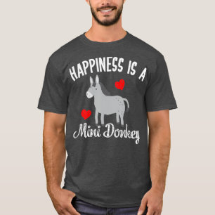 Miniature Donkey  Mini Donkey  Pet Donkey Lovers T-Shirt