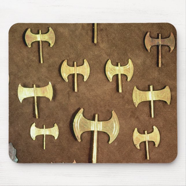 Miniature double axes mouse mat (Front)