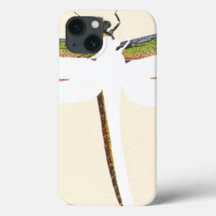 Miniature Dragonfly on White Background iPhone 13 Case