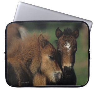 Miniature Foals 2 Laptop Sleeve