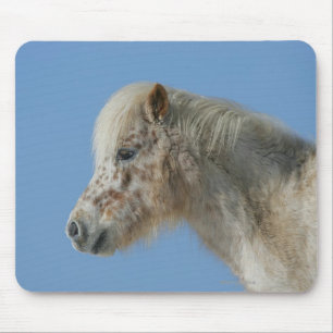 Miniature Horse Headshot Mouse Mat