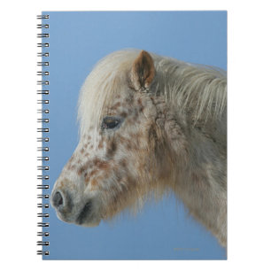 Miniature Horse Headshot Notebook