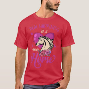 Miniature horse lover gifts Happiness A Mini Horse T-Shirt