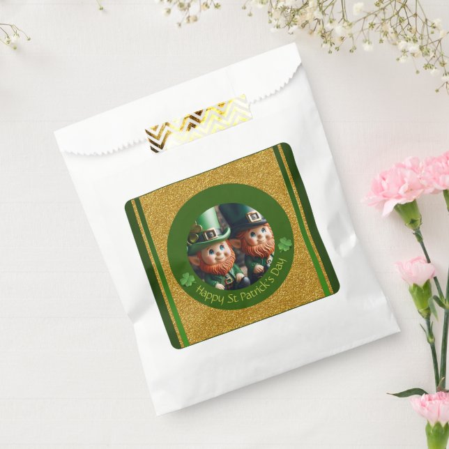 Miniature Leprechaun St Patrick's Day FB02 Favour Bags (Sealed)