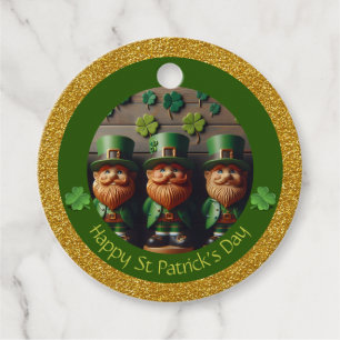 Miniature Leprechaun St Patrick's Day Thanks RFT06 Favour Tags