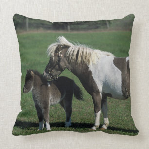 Miniature Mare & Foal Standing Cushion