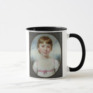 Miniature of a young girl mug