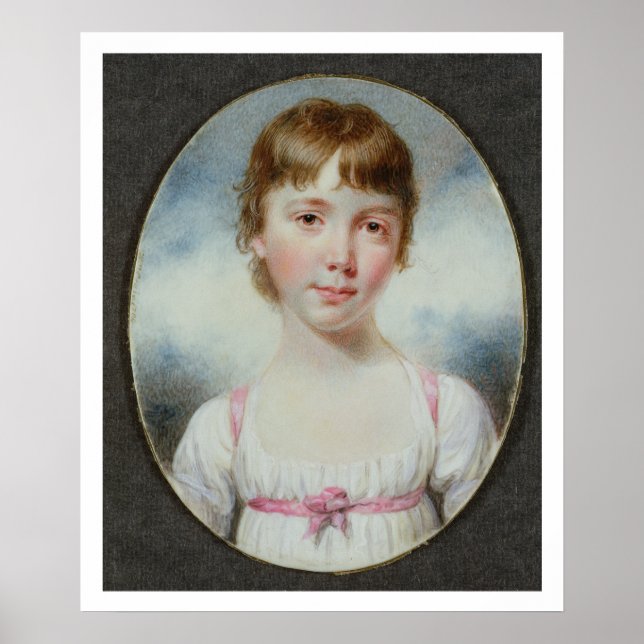 Miniature of a young girl poster (Front)