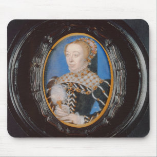 Miniature of Catherine de Medici, c.1555 (w/c on v Mouse Mat