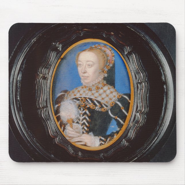 Miniature of Catherine de Medici, c.1555 (w/c on v Mouse Mat (Front)