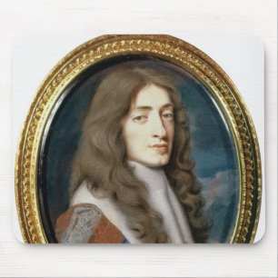 Miniature of James II as the Duke of York, 1661 Mouse Mat