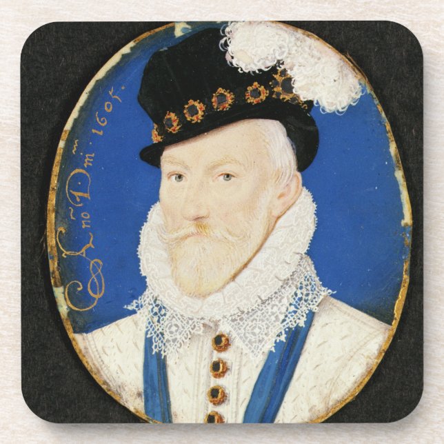 Miniature of Lord Howard of Effingham Coaster (Front)
