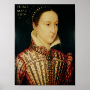 Miniature of Mary Queen of Scots, c.1560 Poster