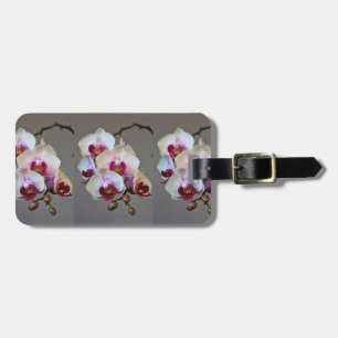 Miniature Orchid Luggage Tag