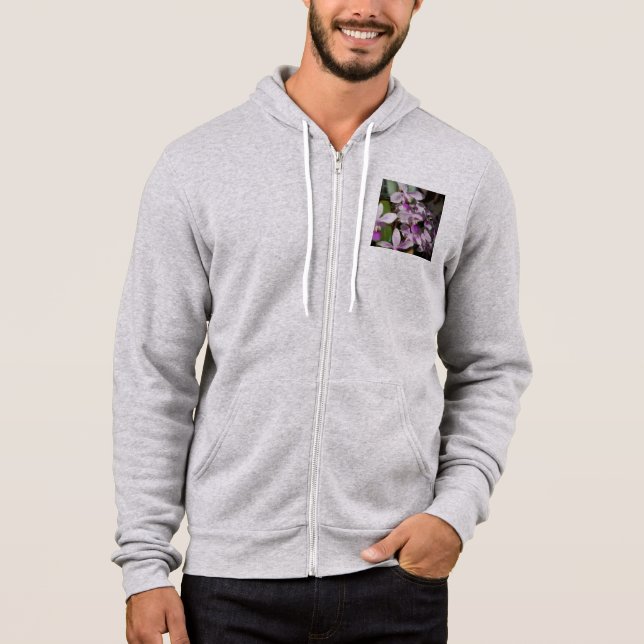 miniature orchids hoodie (Front)