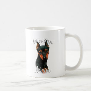 Miniature Pinscher (blk) Mum 2 Coffee Mug