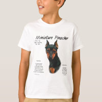 Miniature Pinscher (blk/rust) History Design