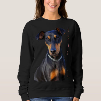 Miniature Pinscher Dog Mum Dad T Love Puppy Pet 2 Sweatshirt