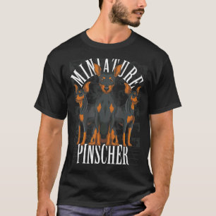 Miniature Pinscher Dog Pet Owner Animal Min Pins T-Shirt