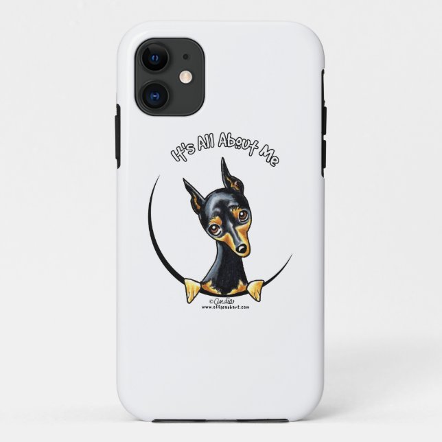 Miniature Pinscher IAAM Case-Mate iPhone Case (Back)
