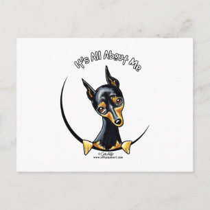 Miniature Pinscher IAAM Postcard