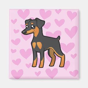 Miniature Pinscher / Manchester Terrier Love Magnet