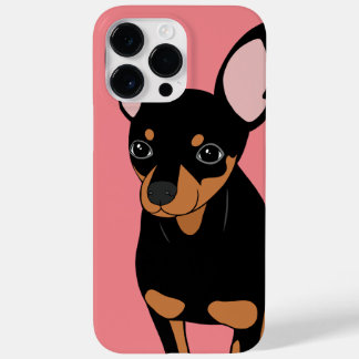Miniature Pinscher Min Pin Apple iPhone 14 Case