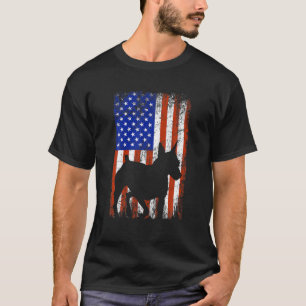 Miniature Pinscher Min Pin Zwergpinscher Dog USA F T-Shirt