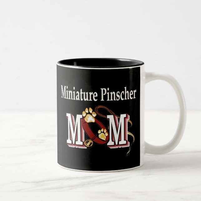 Miniature Pinscher Mum Mug (Right)