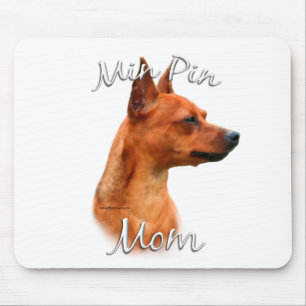 Miniature Pinscher (rust) Mum 2 Mouse Mat