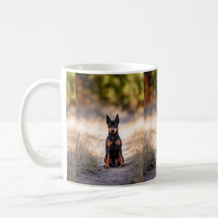 Miniature Pinscher Sitting Coffee Mug
