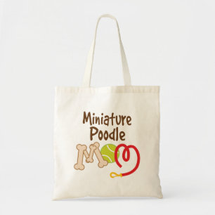 Miniature Poodle Dog Breed Mum Gift Tote Bag