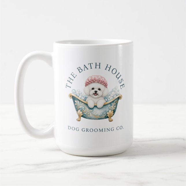 Miniature Poodle Dog Groomer Mug | Standard (Left)