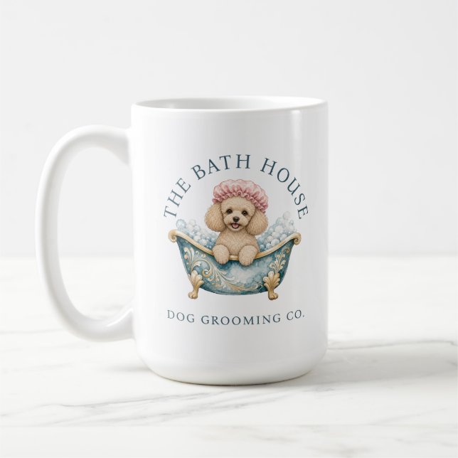 Miniature Poodle Dog Groomer Mug | Standard (Left)