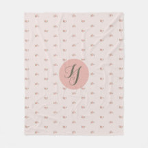 Miniature Roses & Monogram