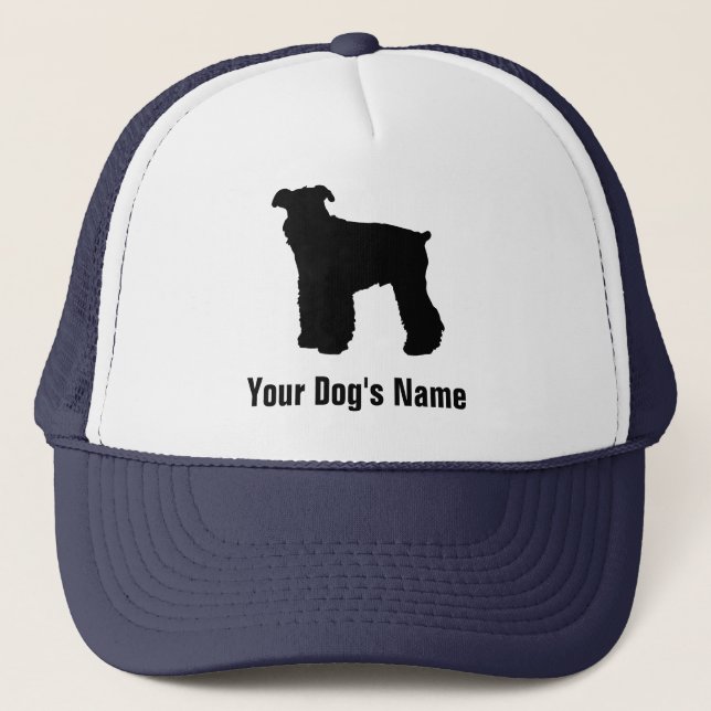 Miniature Schnauzer ミニチュア・シュナウザー Trucker Hat (Front)