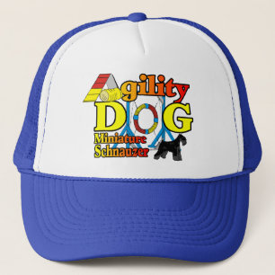 Miniature_Schnauzer_Agility Trucker Hat