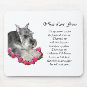 Miniature Schnauzer Art Gifts Mouse Mat