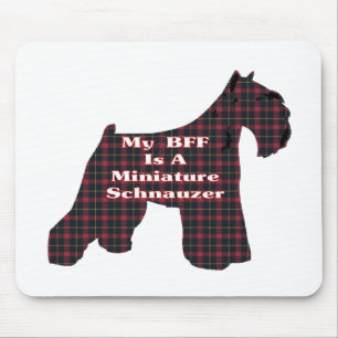 Miniature Schnauzer BFF Gifts Mouse Mat