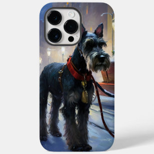 Miniature Schnauzer Christmas Festive Season Case-Mate iPhone 14 Pro Max Case