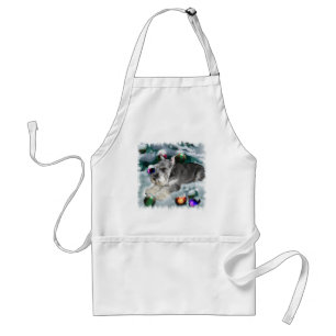 Miniature Schnauzer Christmas Gifts Standard Apron