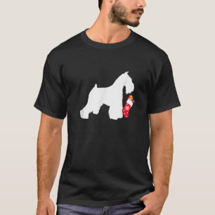 Miniature Schnauzer Christmas Stocking Stuffer Dog T-Shirt
