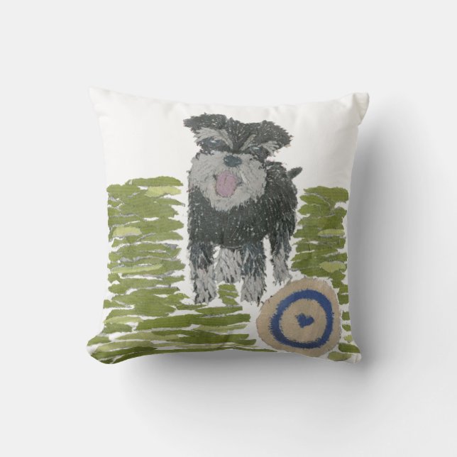 Miniature Schnauzer Cushion (Front)