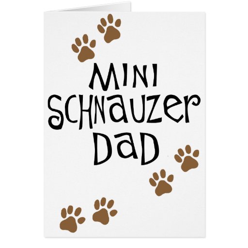 Miniature Schnauzer Dad