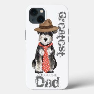 Miniature Schnauzer Dad Case-Mate iPhone Case