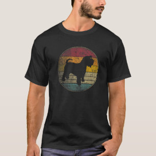 Miniature Schnauzer Dog Vintage Distressed Retro S T-Shirt
