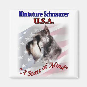 Miniature Schnauzer Gifts Magnet